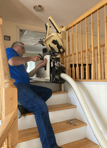 Chair Lift Installation Morris County