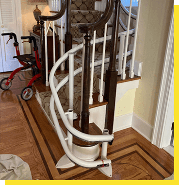 Curved Stair Lift Installation NJ