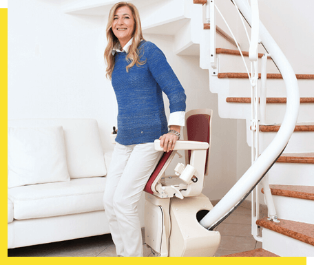 Freecurve Curved Stair Lift Morris County